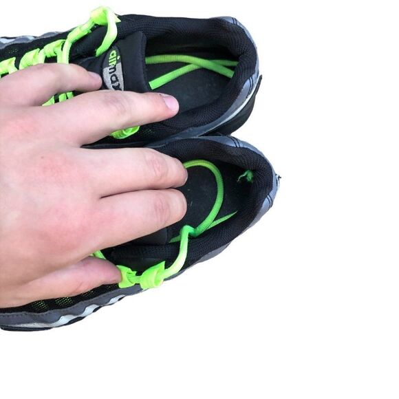 Rare 2018 nike air max 95 black volt size 8.5 - Picture 5 of 16